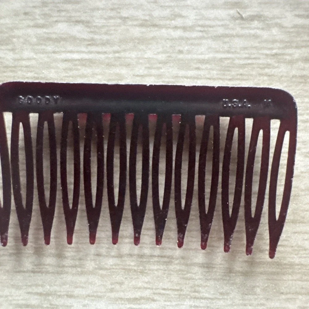 Vtg Lot of 17 GOODY Hair Combs Side Combs 1980s Retro 2-2.5